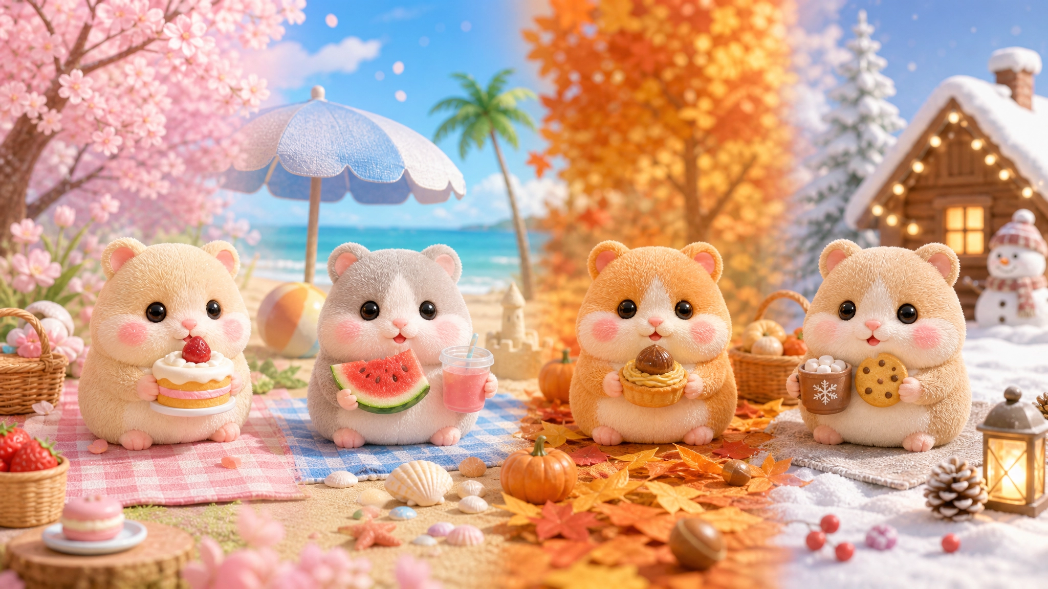 AnyTake Four Seasons Mouse series scene
